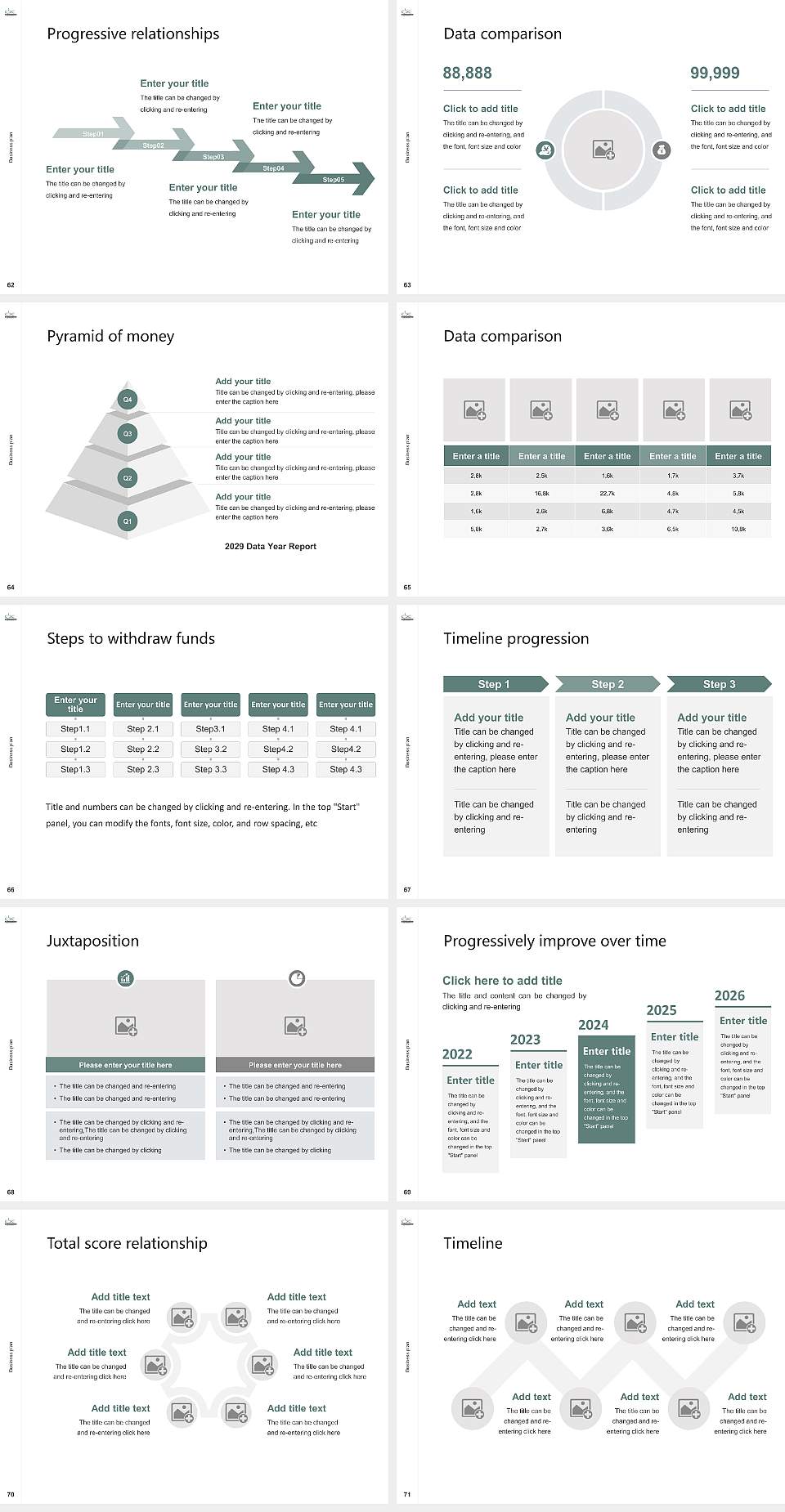 Great Basin College Competition/Entrepreneurship Contest PPT Template4:3 ratio PPT effect preview image8