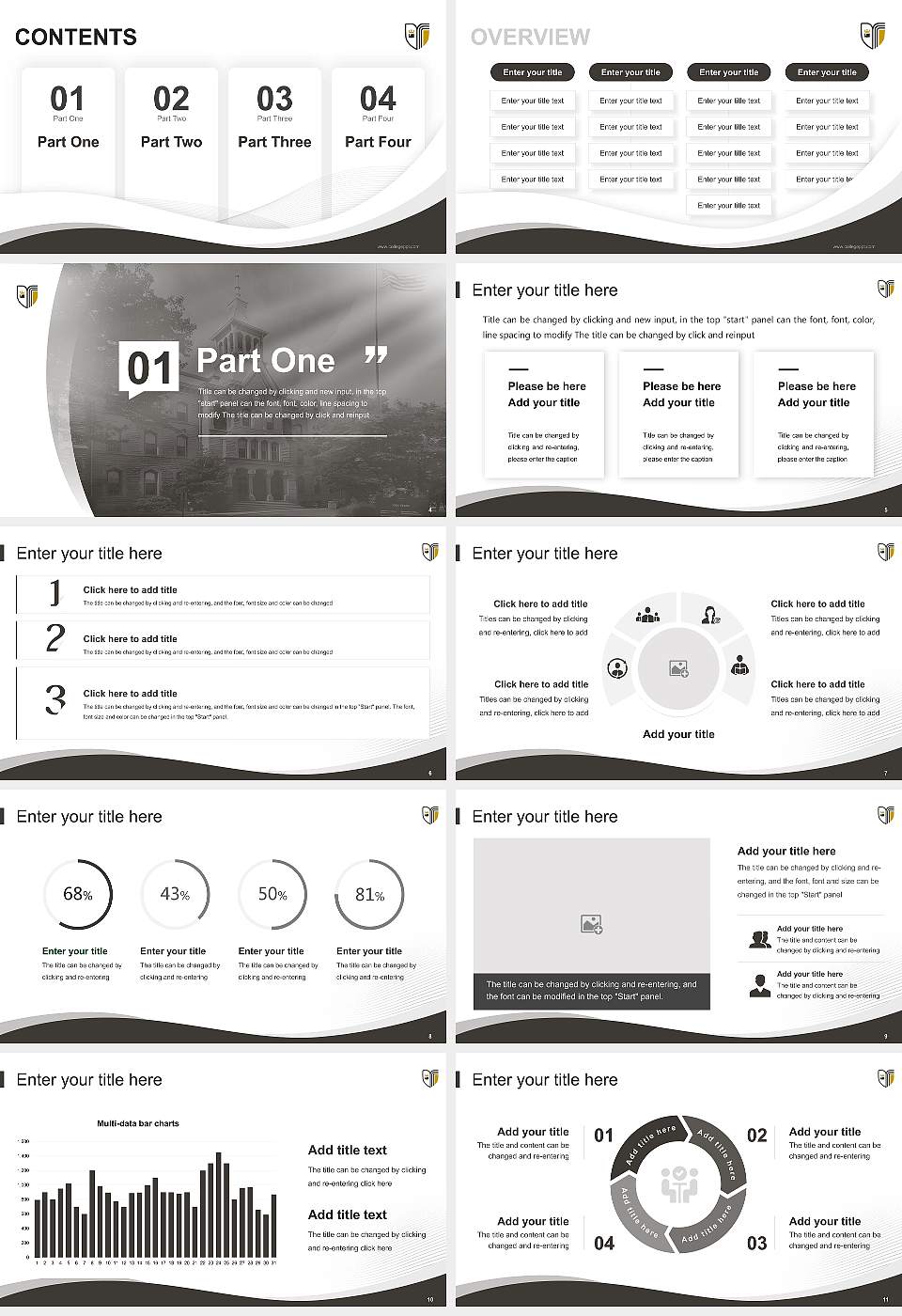Geneva College Lecture Sharing and Networking Event PPT Template16:9 ratio PPT effect preview image2