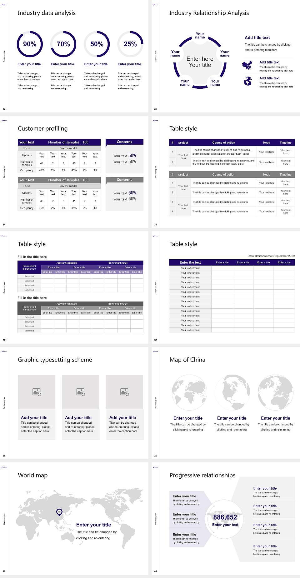 Fontbonne University Competition/Entrepreneurship Contest PPT Template4:3 ratio PPT effect preview image5