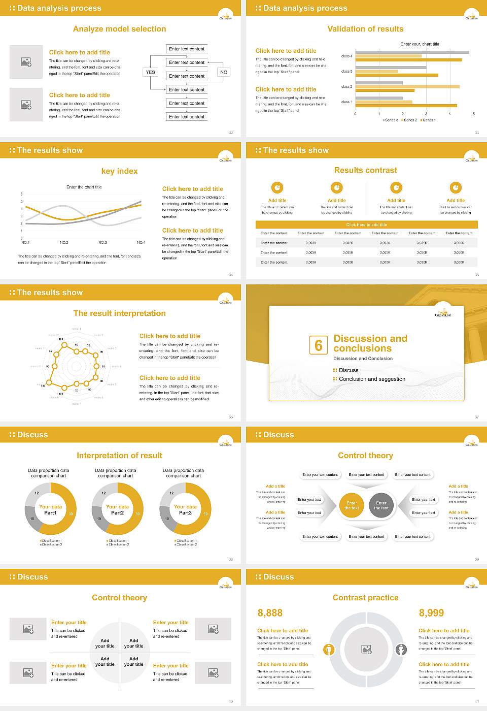 Grambling State University Graduation Thesis Defense PPT Template16:9 ratio PPT effect preview image5
