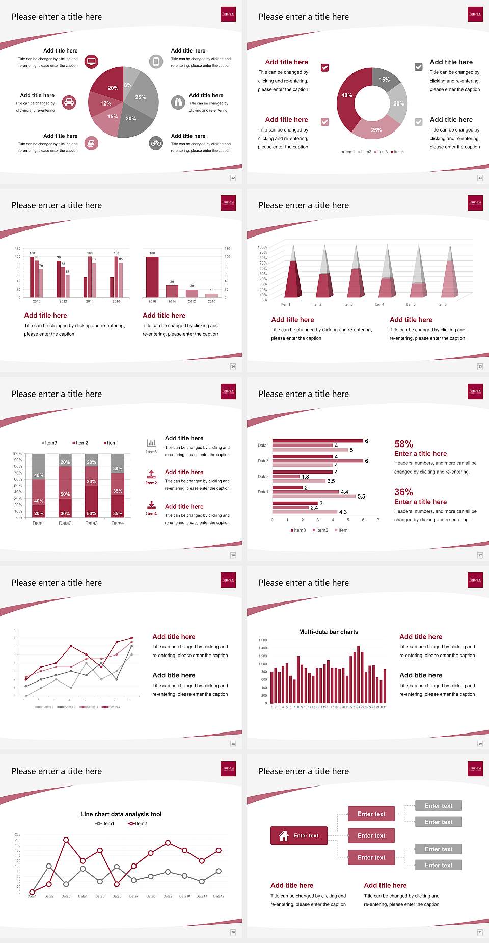 Friends University Course/Courseware Creation PPT Template4:3 ratio PPT effect preview image3
