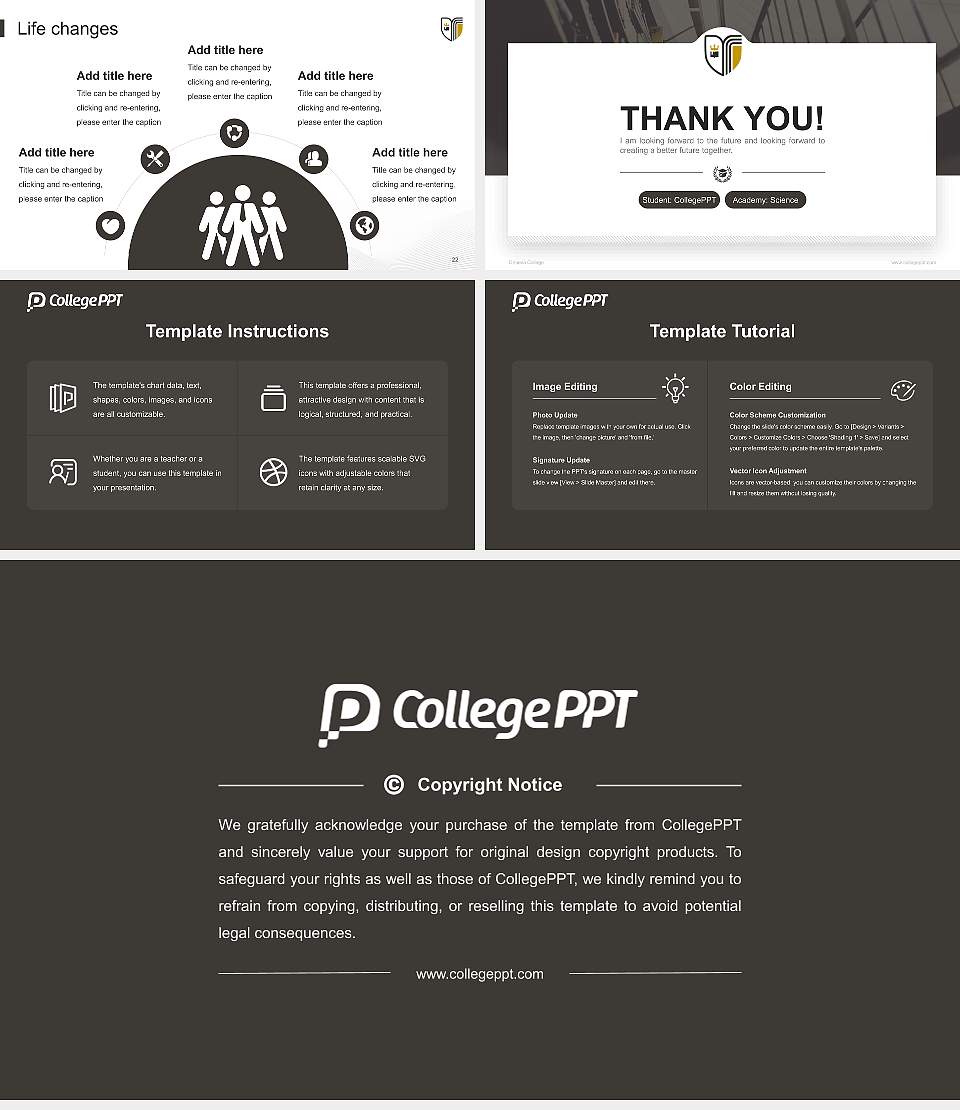Geneva College National Scholarship Defense PPT Template16:9 ratio PPT effect preview image4