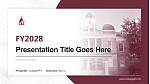 Freed-Hardeman University Academic Presentation/Research Findings Report PPT Template