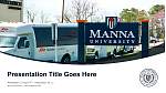 Manna University授業PPTテンプレート