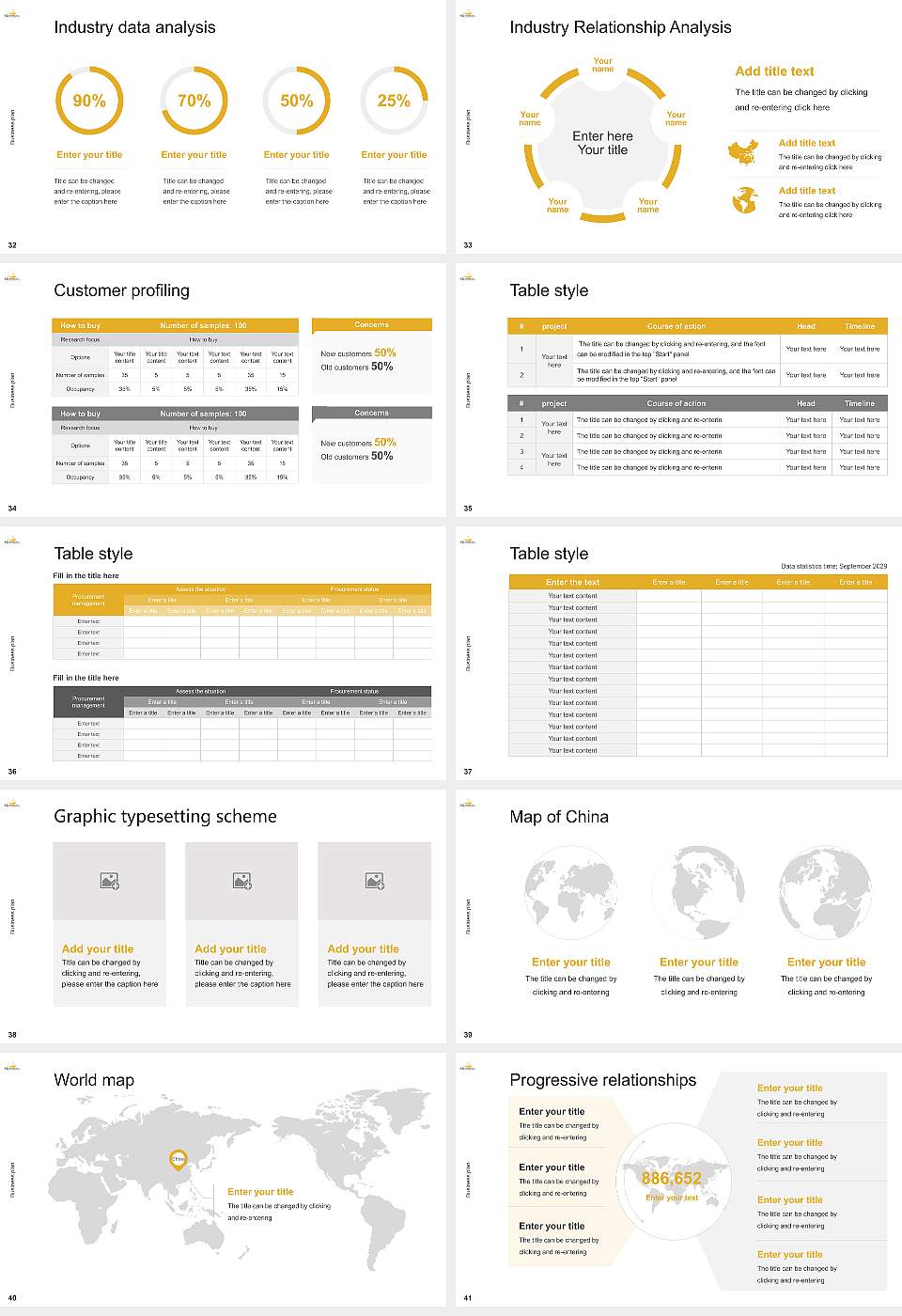 Grambling State University Competition/Entrepreneurship Contest PPT Template16:9 ratio PPT effect preview image5