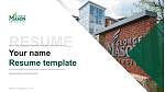 George Mason University(GMU) Resume PPT Template