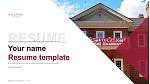 Guilford College CV PPT-sjabloon