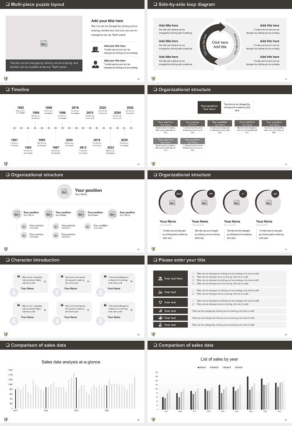 Geneva College General Purpose PPT Template16:9 ratio PPT effect preview image3
