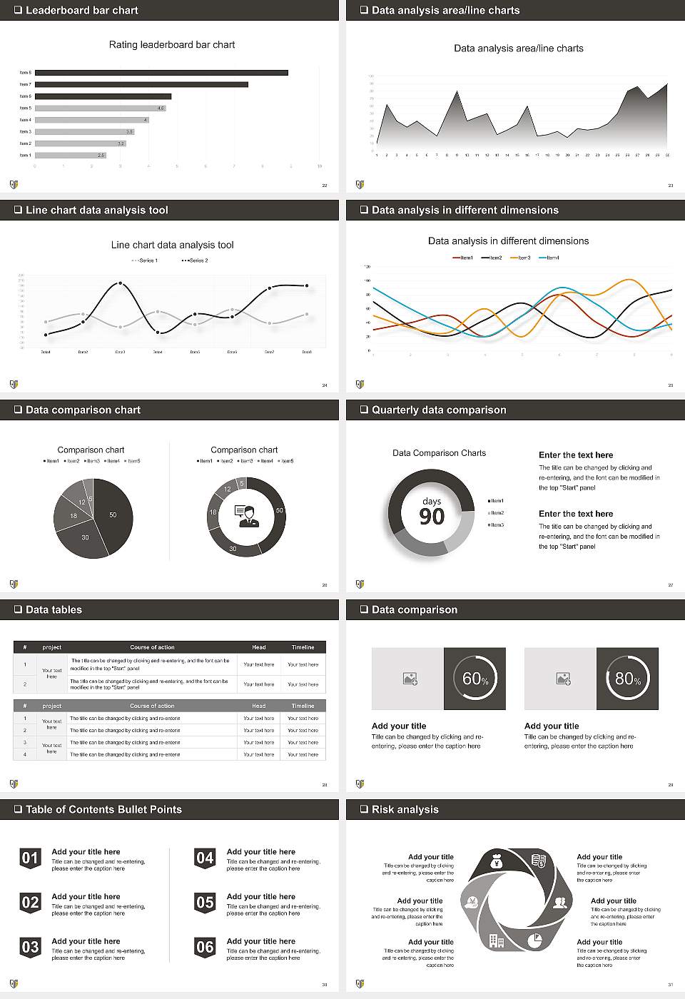 Geneva College General Purpose PPT Template16:9 ratio PPT effect preview image4