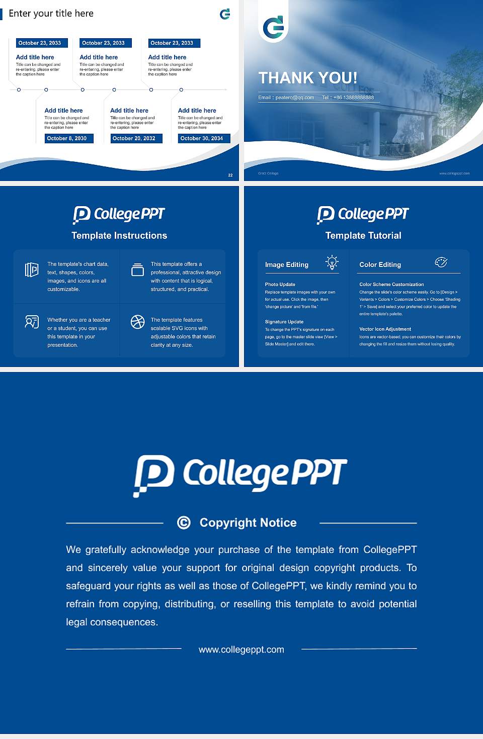 Gratz College Lecture Sharing and Networking Event PPT Template4:3 ratio PPT effect preview image4