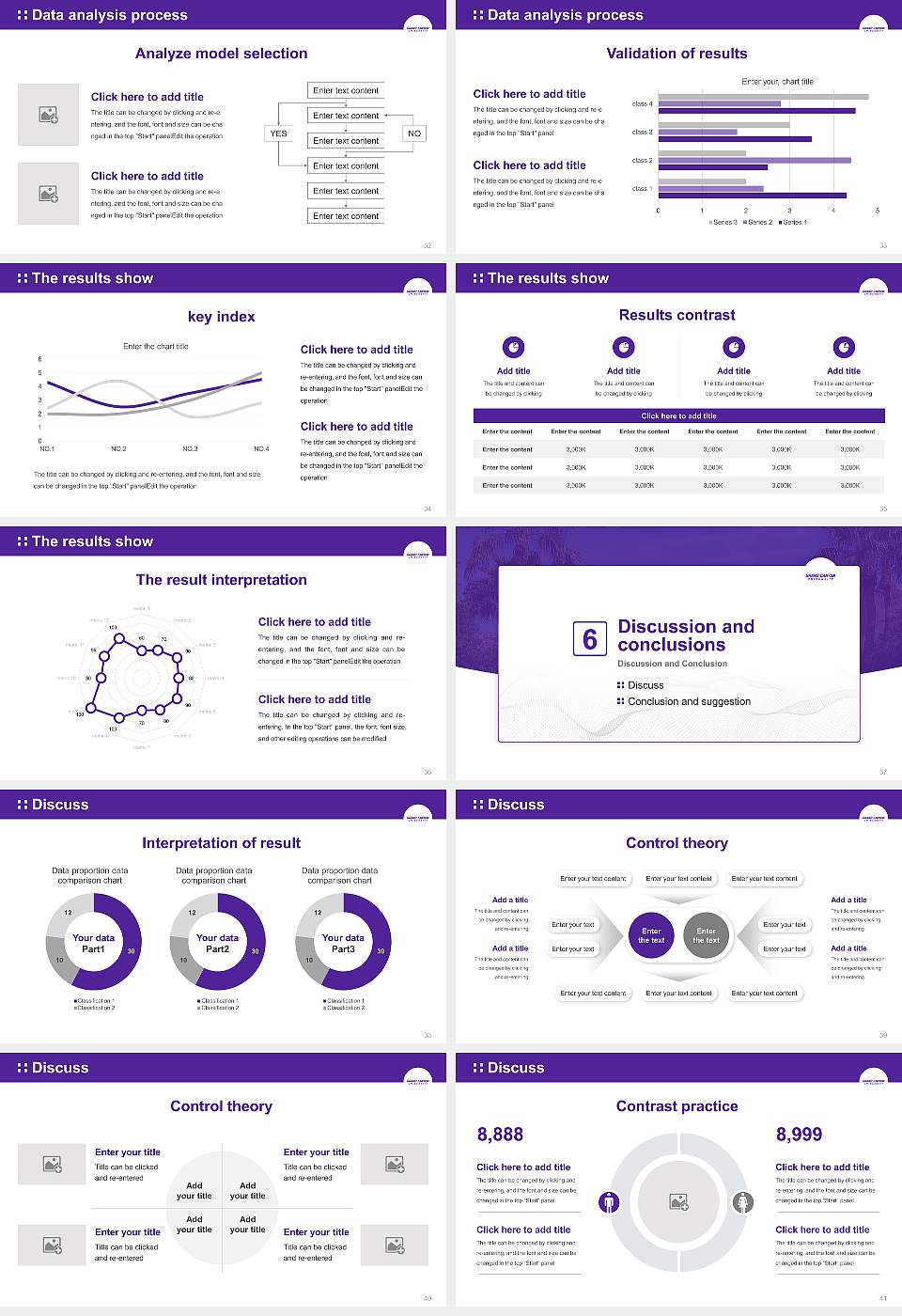 Grand Canyon University Graduation Thesis Defense PPT Template16:9 ratio PPT effect preview image5