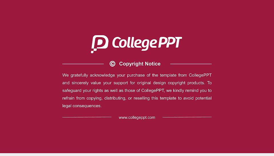 Hampden-Sydney College Resume PPT Template16:9 ratio PPT effect preview image5
