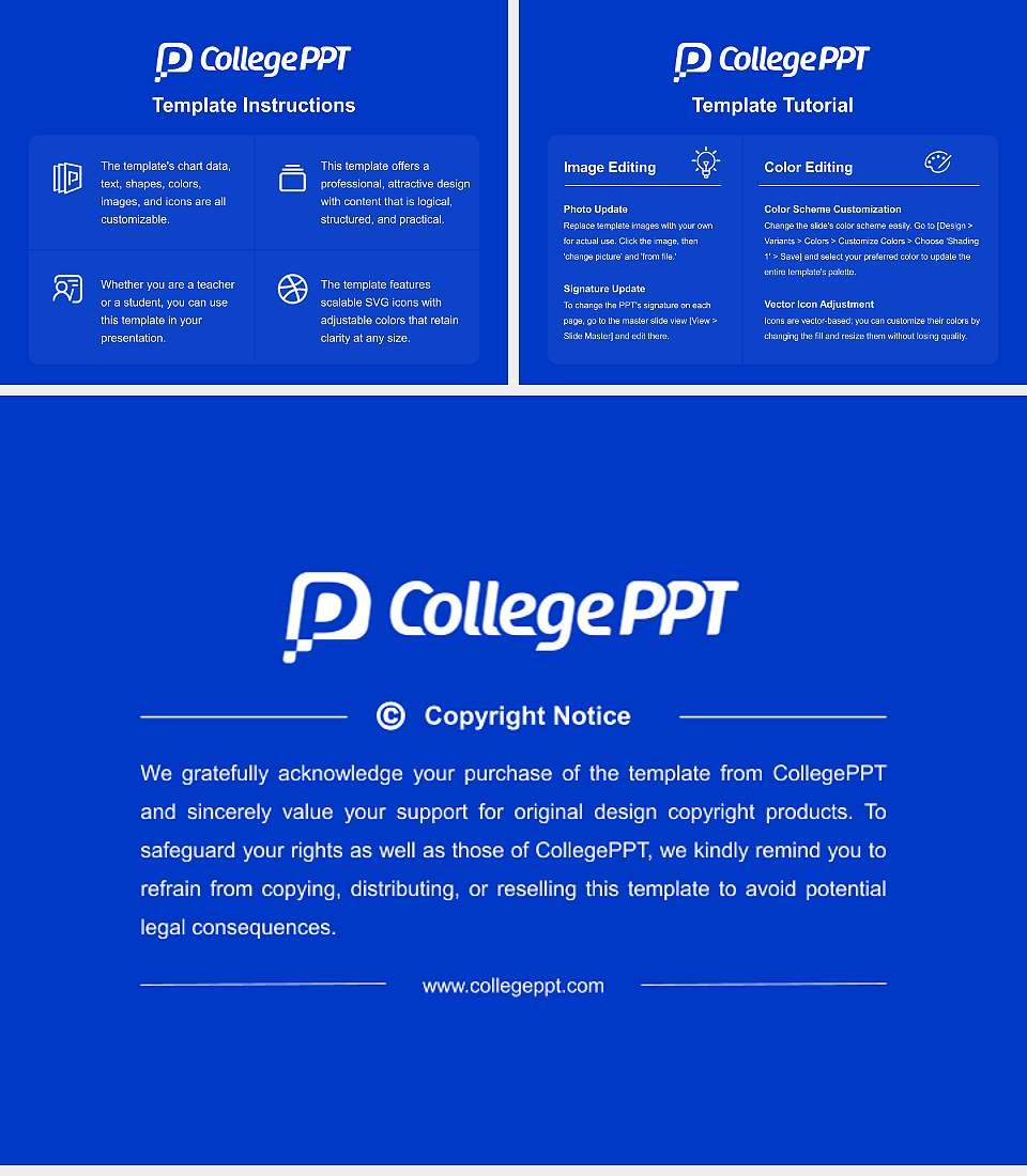 Grand Valley State University Course/Courseware Creation PPT Template4:3 ratio PPT effect preview image5