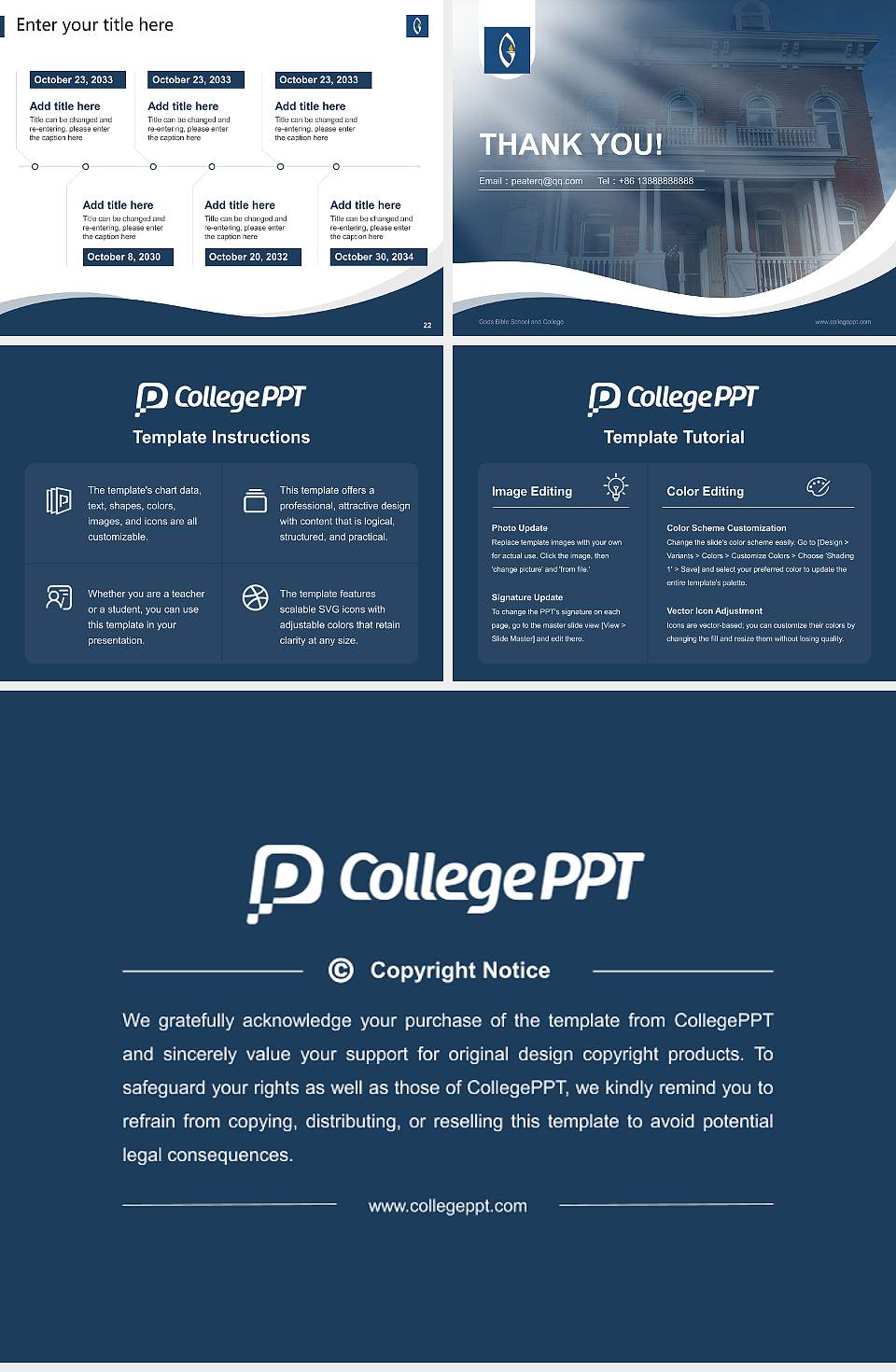 Gods Bible School and College Lecture Sharing and Networking Event PPT Template4:3 ratio PPT effect preview image4