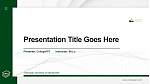 Franciscan University of Steubenville Thesis Proposal/Graduation Defense PPT Template