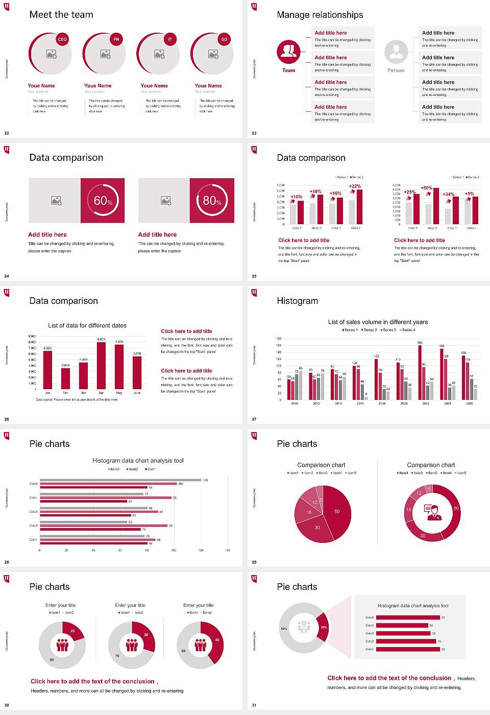 Hamline University Competition/Entrepreneurship Contest PPT Template16:9 ratio PPT effect preview image4