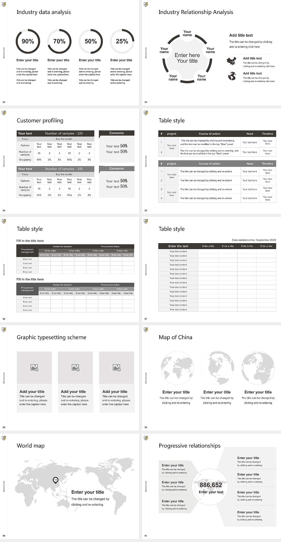 Geneva College Competition/Entrepreneurship Contest PPT Template4:3 ratio PPT effect preview image5