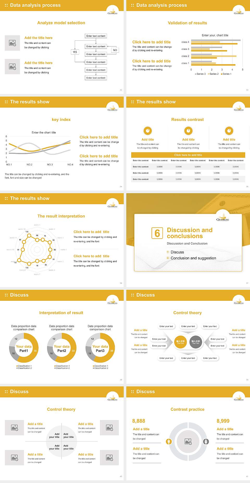 Grambling State University Graduation Thesis Defense PPT Template4:3 ratio PPT effect preview image5