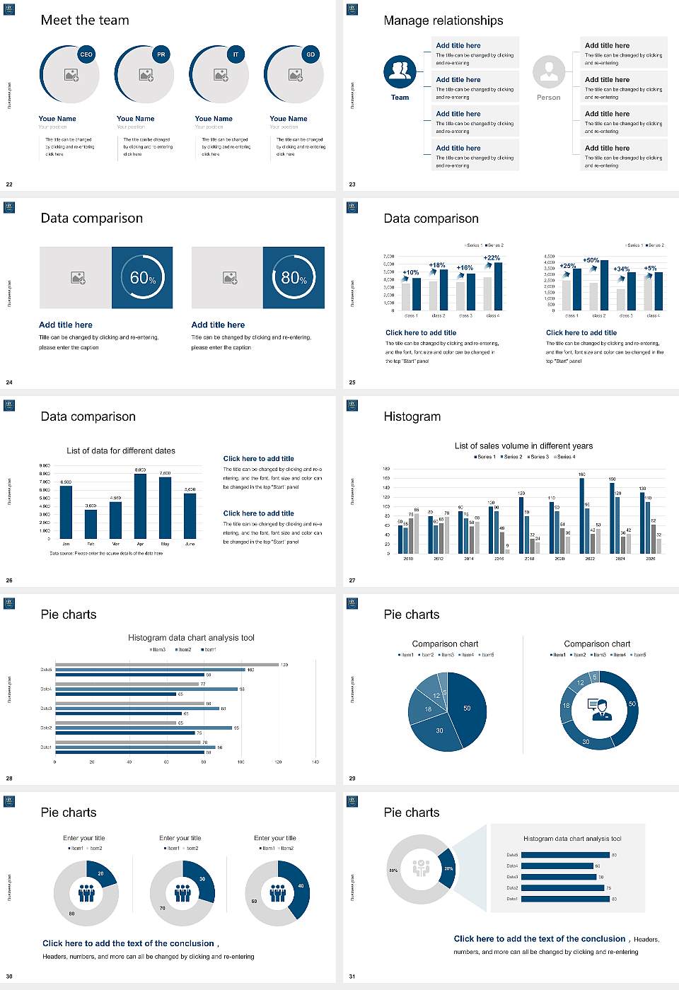 Goldey-Beacom College Competition/Entrepreneurship Contest PPT Template16:9 ratio PPT effect preview image4