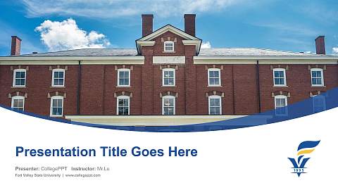 Fort Valley State University Course/Courseware Creation PPT Template