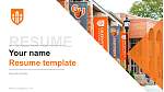 Greenville University CV PPT-sjabloon