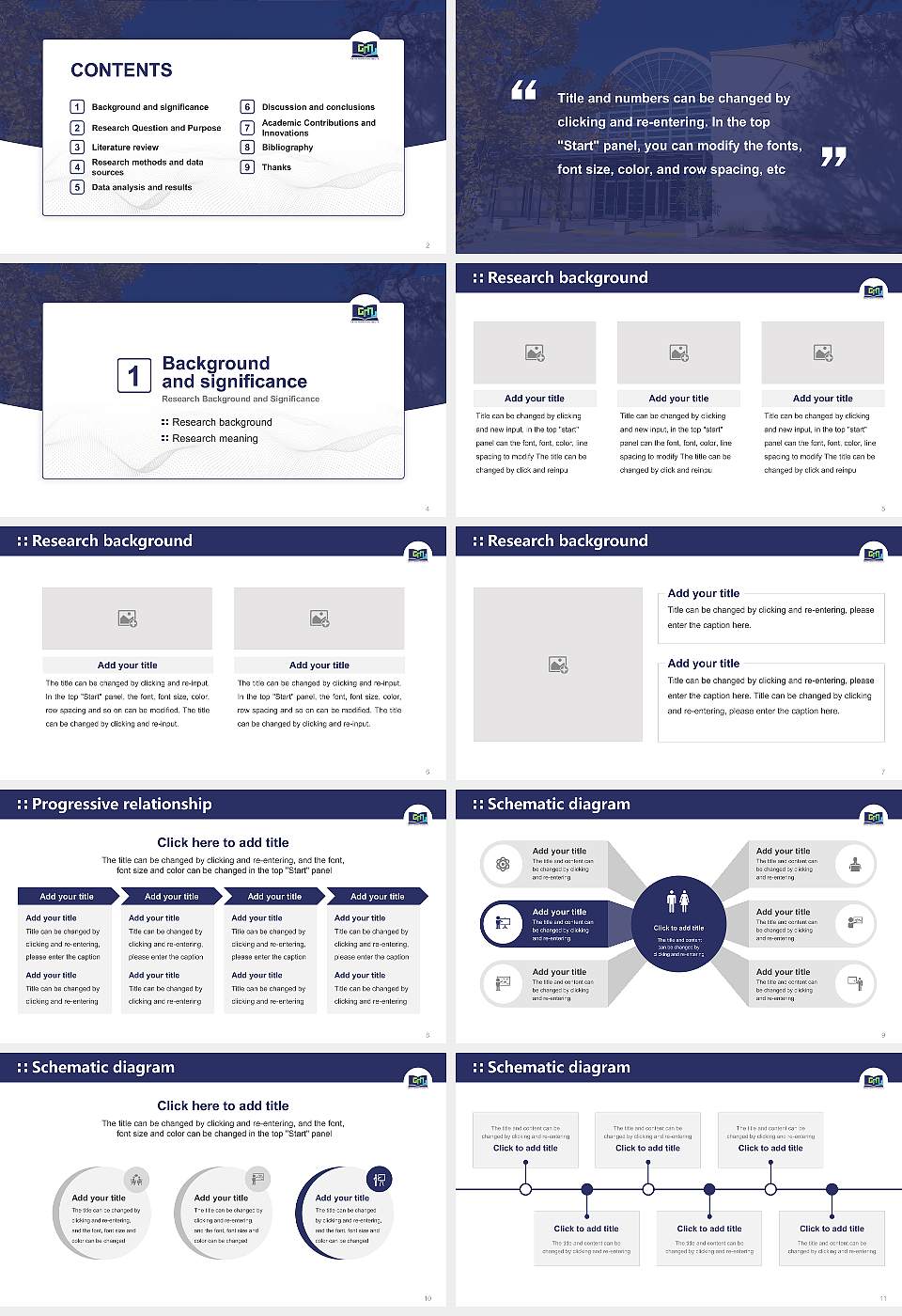 Grace Mission University Graduation Thesis Defense PPT Template16:9 ratio PPT effect preview image2