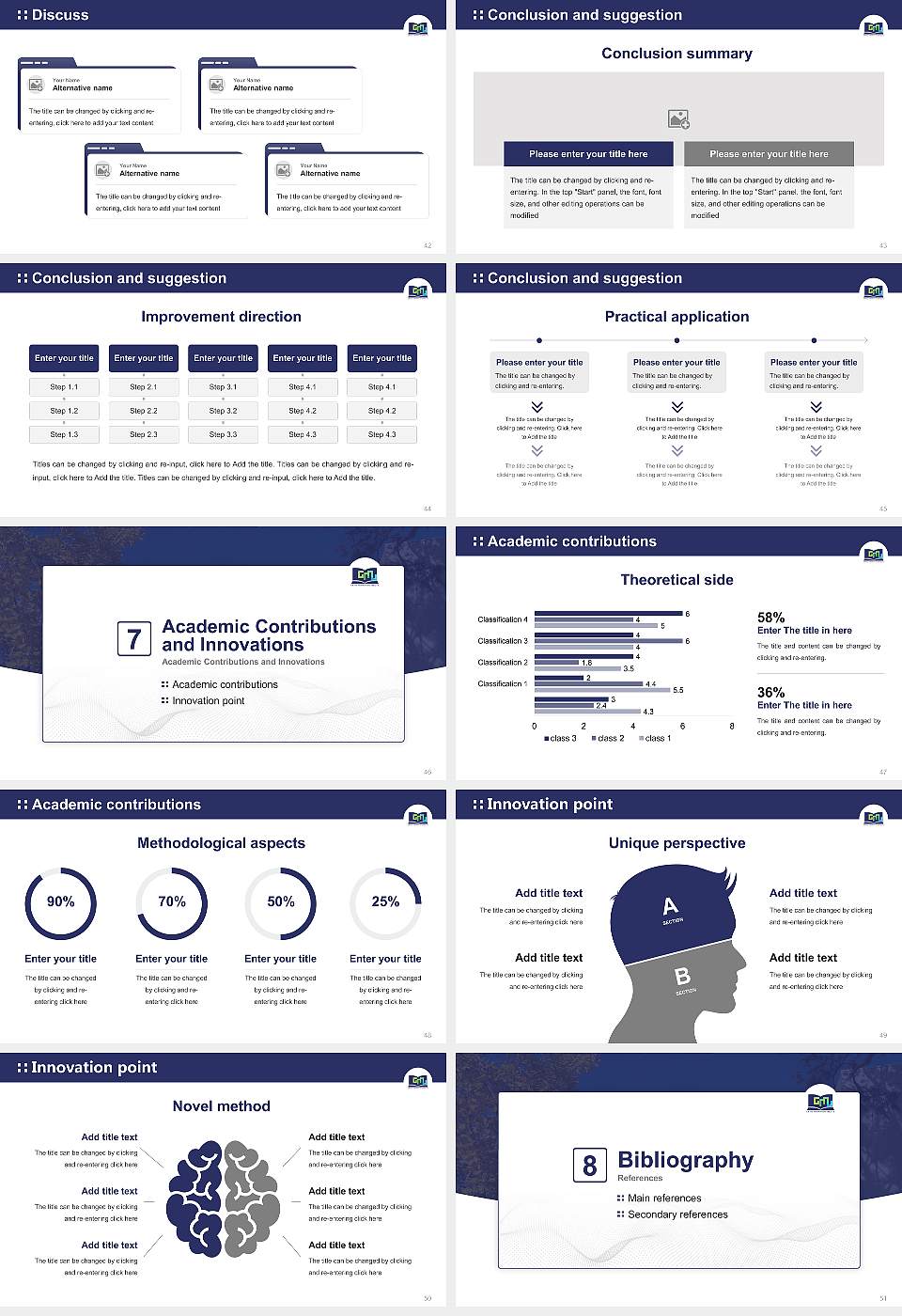 Grace Mission University Graduation Thesis Defense PPT Template16:9 ratio PPT effect preview image6