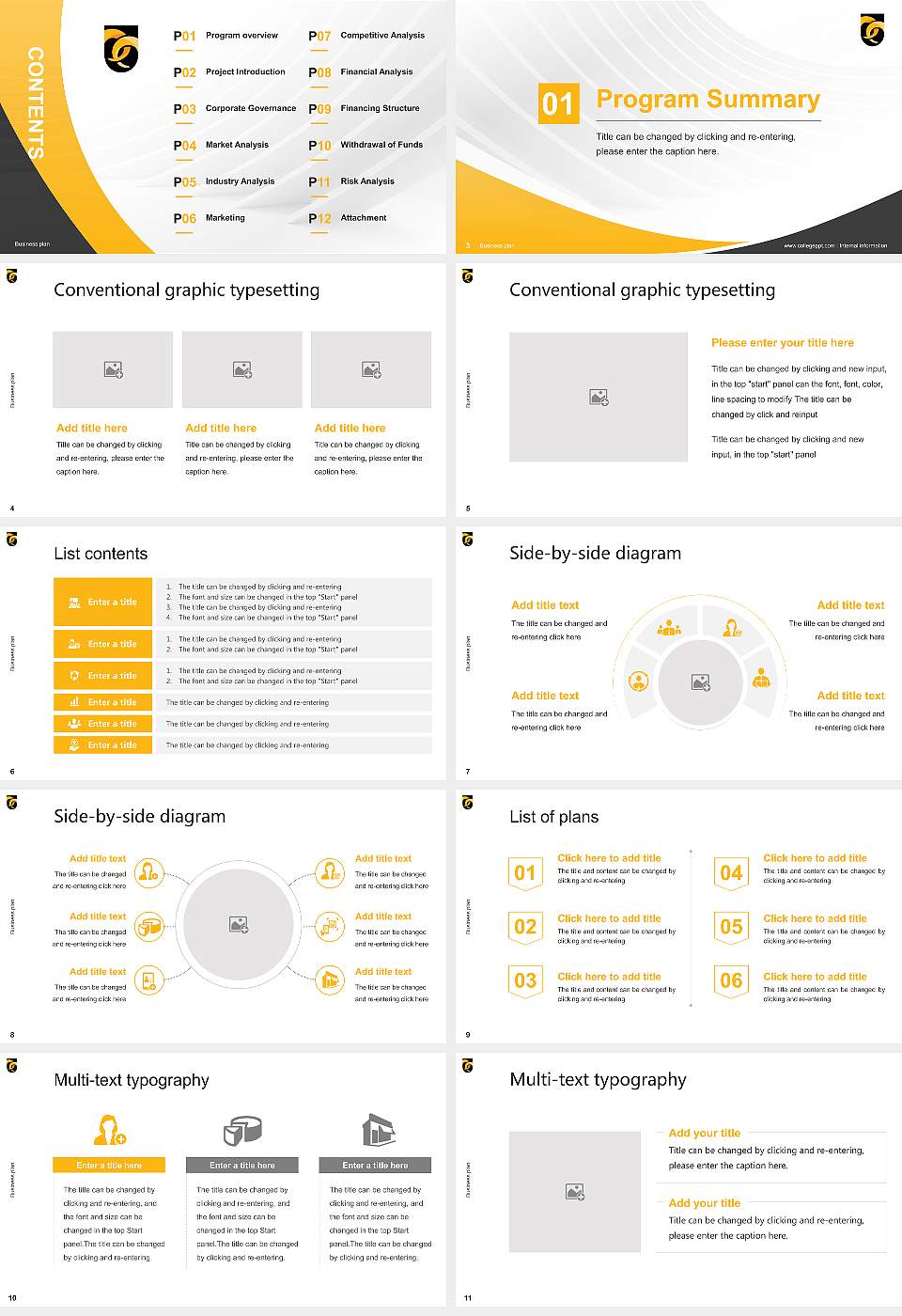 Framingham State University Competition/Entrepreneurship Contest PPT Template16:9 ratio PPT effect preview image2