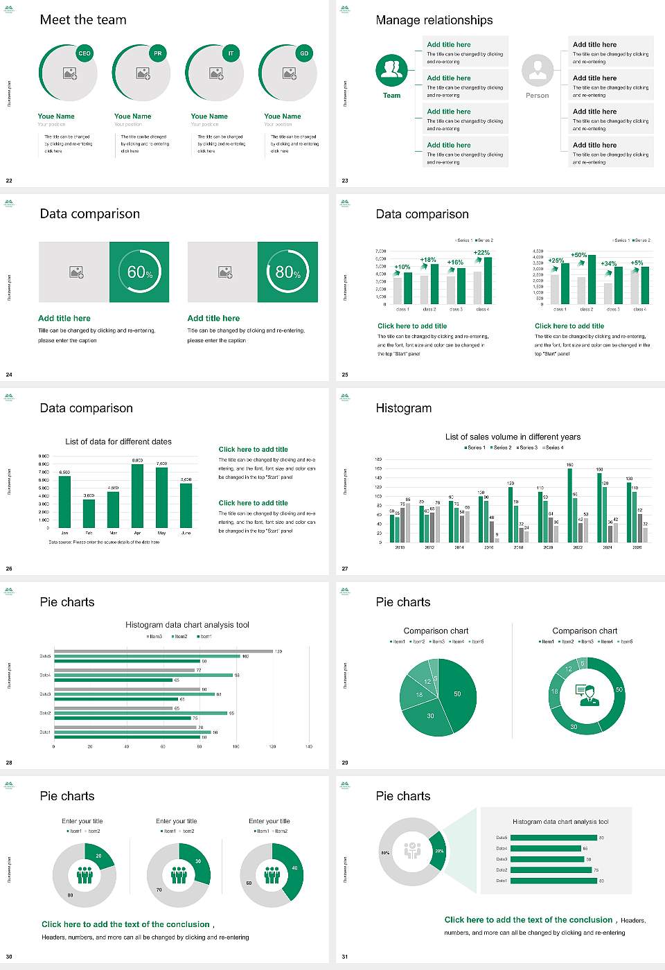 Greensboro College Competition/Entrepreneurship Contest PPT Template16:9 ratio PPT effect preview image4