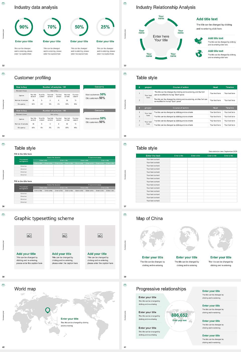 Greensboro College Competition/Entrepreneurship Contest PPT Template16:9 ratio PPT effect preview image5