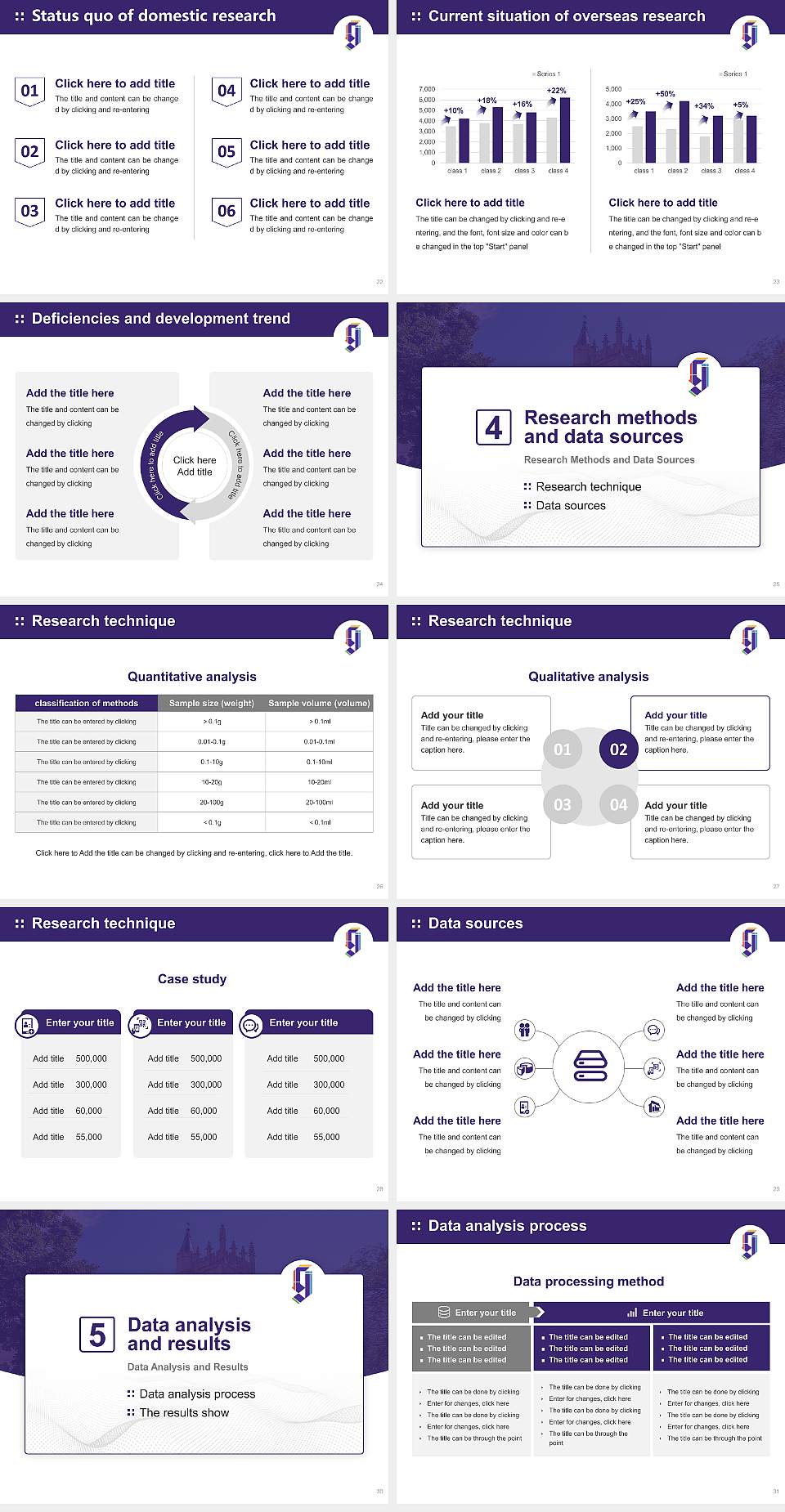 Garrett-Evangelical Theological Seminary Graduation Thesis Defense PPT Template4:3 ratio PPT effect preview image4