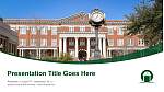 Georgia College & State University Les PPT-sjabloon
