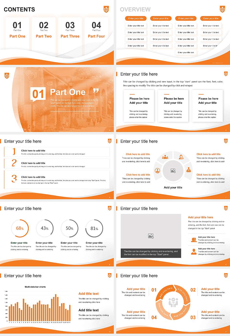 Greenville University Lecture Sharing and Networking Event PPT Template16:9 ratio PPT effect preview image2