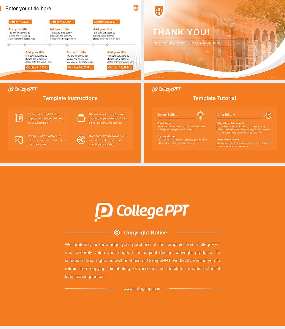 Greenville University Lecture Sharing and Networking Event PPT Template16:9 ratio PPT effect preview image4