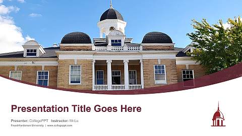 Freed-Hardeman University Course/Courseware Creation PPT Template