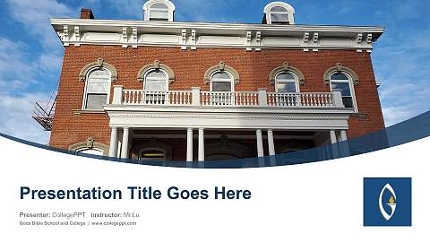 Gods Bible School and College Course/Courseware Creation PPT Template