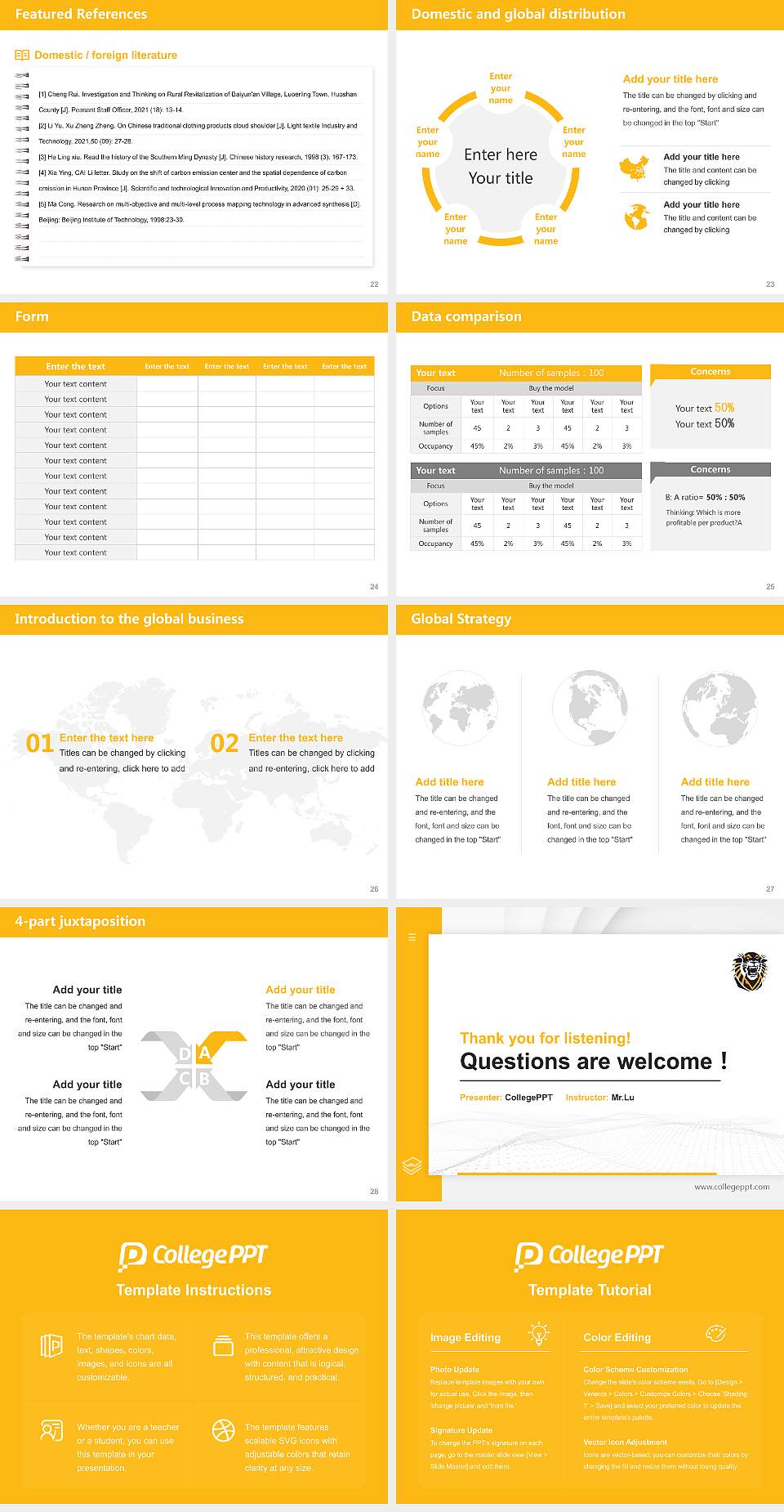 Fort Hays State University Thesis Proposal/Graduation Defense PPT Template4:3 ratio PPT effect preview image4