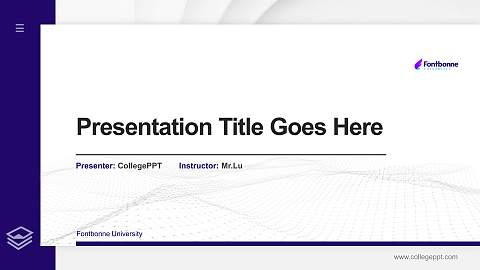 Fontbonne University Thesis Proposal/Graduation Defense PPT Template