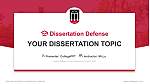 Franklin College of Arts and Sciences Disputation Powerpoint Vorlage