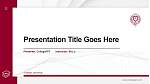 Fordham University Thesis Proposal/Graduation Defense PPT Template