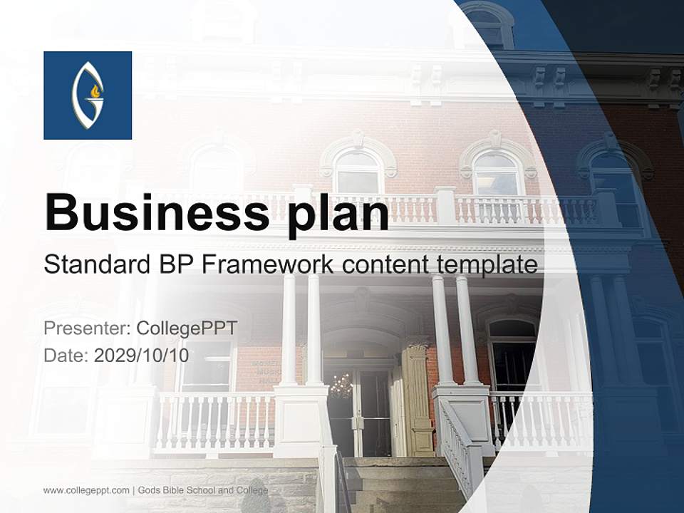 Gods Bible School and College Competition/Entrepreneurship Contest PPT Template4:3 ratio PPT effect preview image9