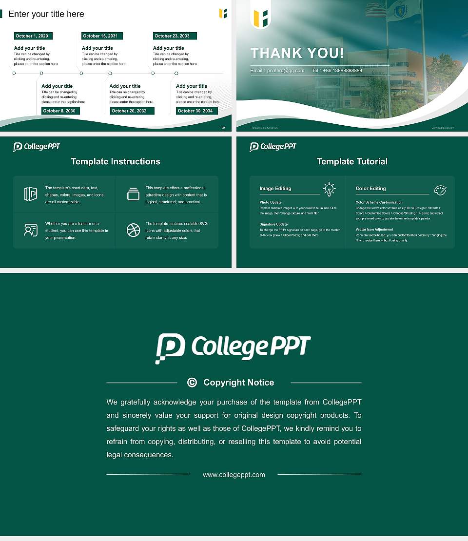 Fitchburg State University Lecture Sharing and Networking Event PPT Template16:9 ratio PPT effect preview image4