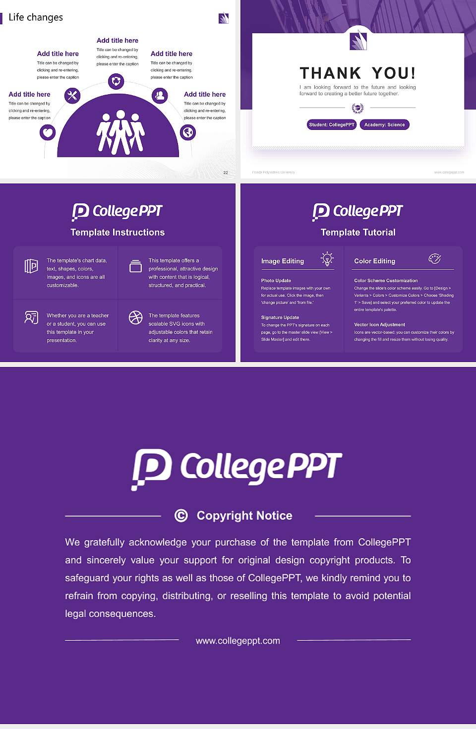 Florida Polytechnic University National Scholarship Defense PPT Template4:3 ratio PPT effect preview image4