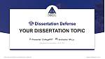 Kobe International University Graduation Thesis Defense PPT Template