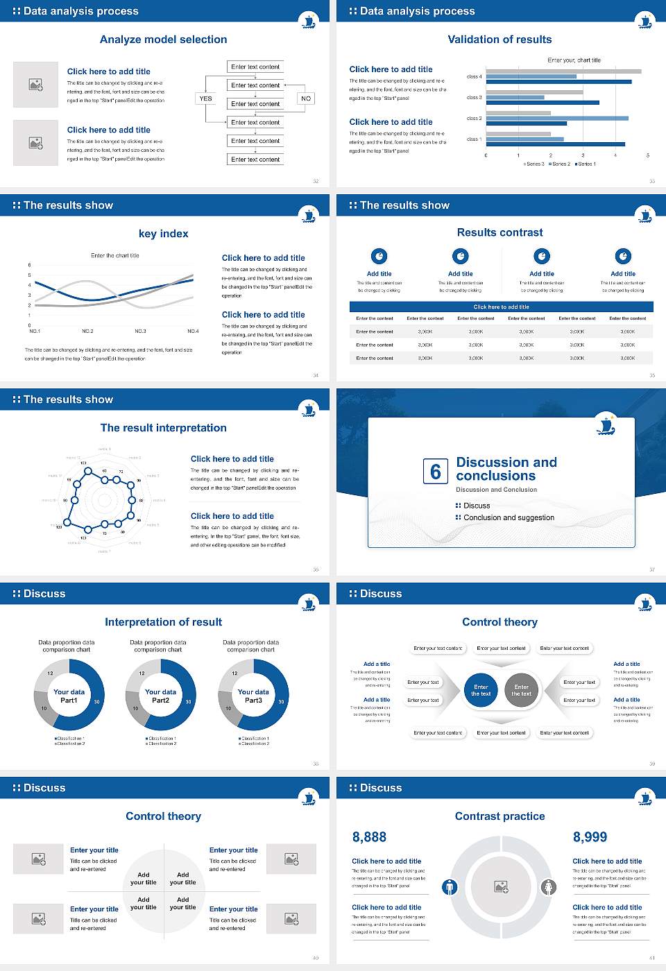 Kobe Kaisei College Graduation Thesis Defense PPT Template16:9 ratio PPT effect preview image5