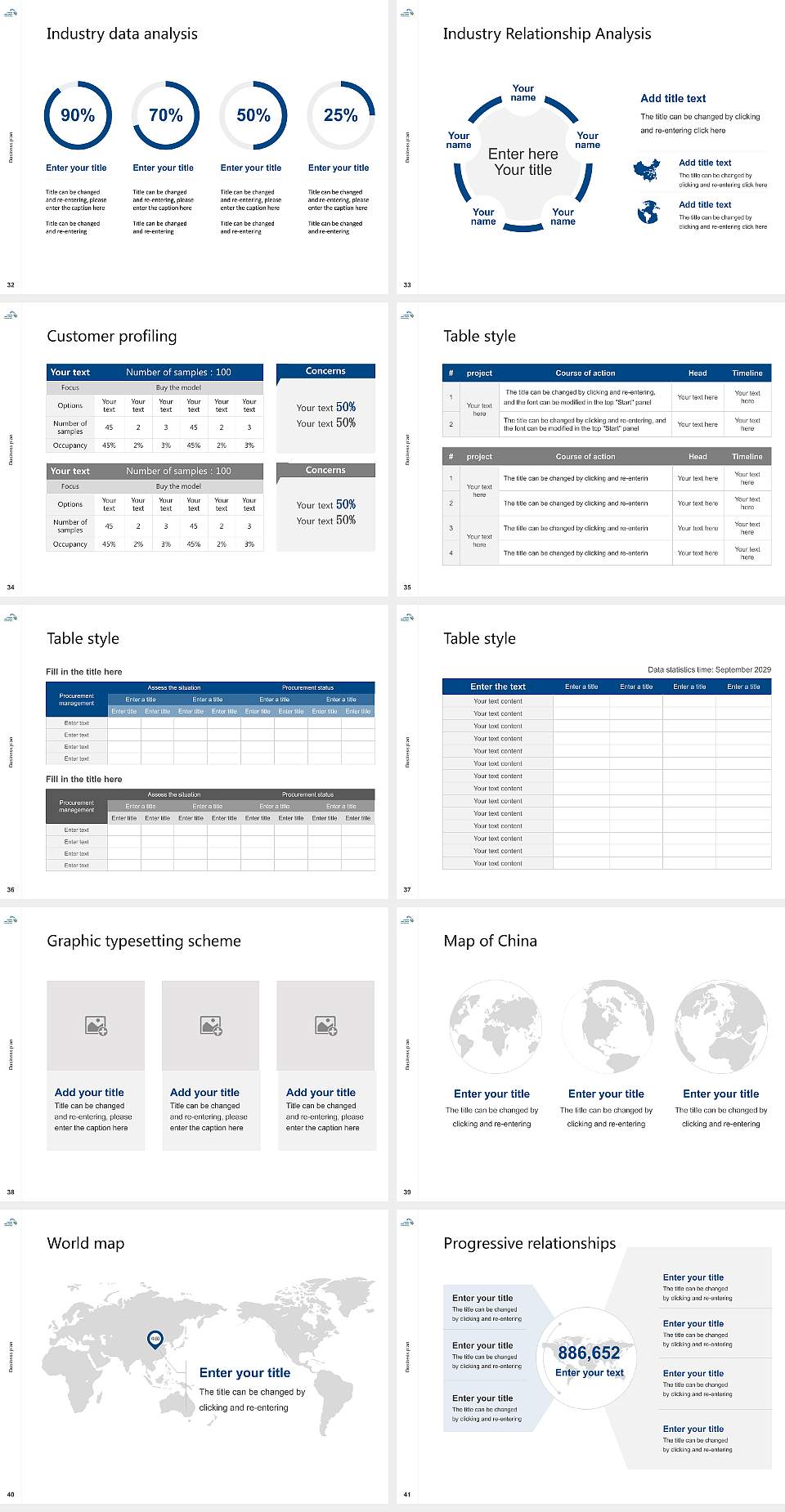 Florida Gulf Coast University Competition/Entrepreneurship Contest PPT Template4:3 ratio PPT effect preview image5