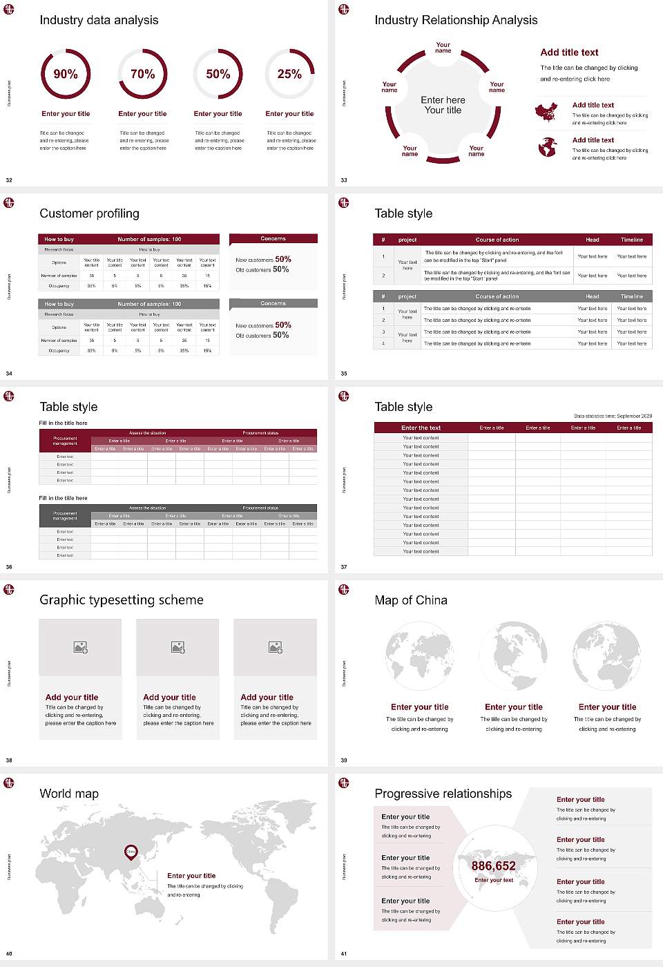 Five Towns College Competition/Entrepreneurship Contest PPT Template16:9 ratio PPT effect preview image5