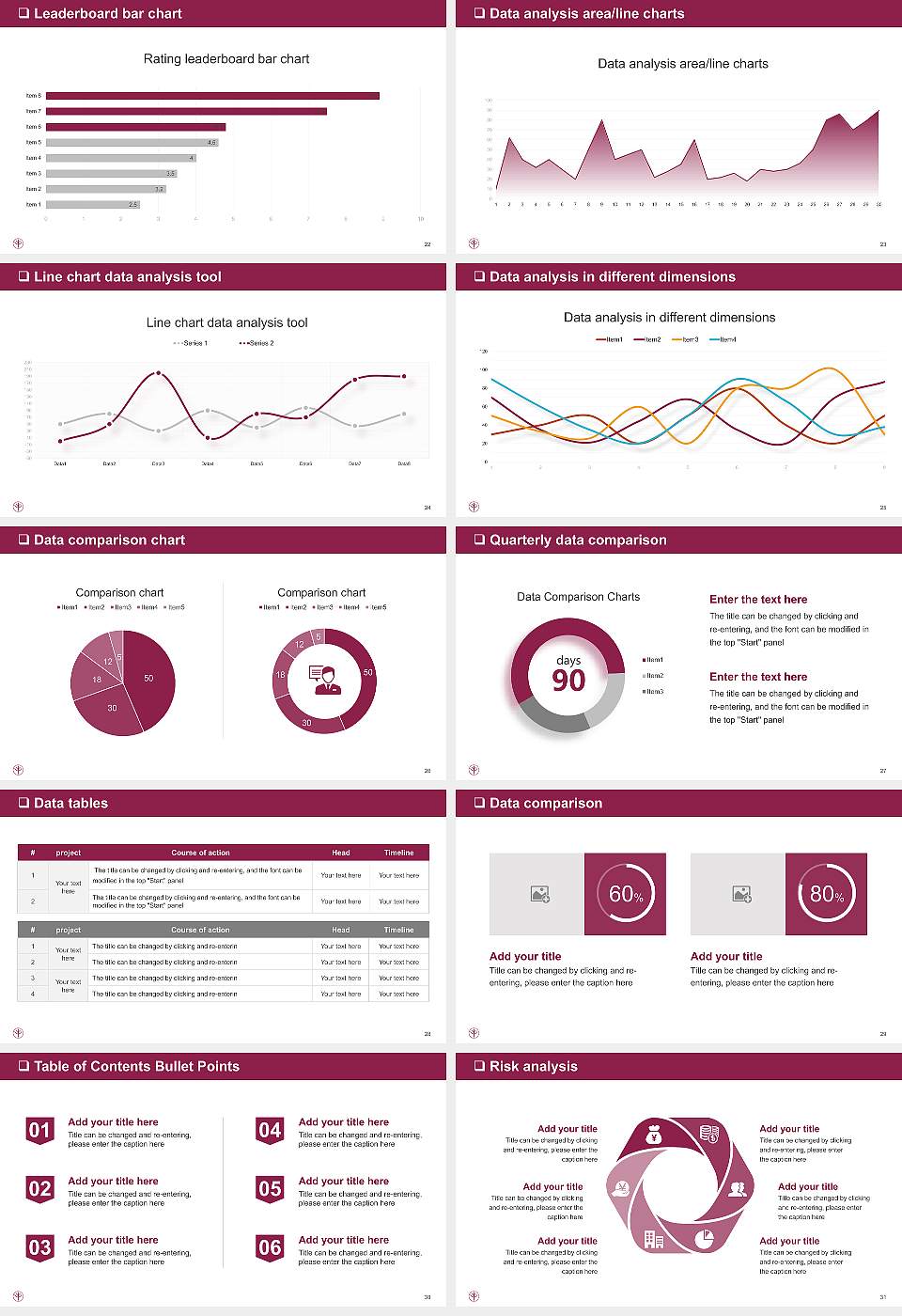 Keiwa College General Purpose PPT Template16:9 ratio PPT effect preview image4