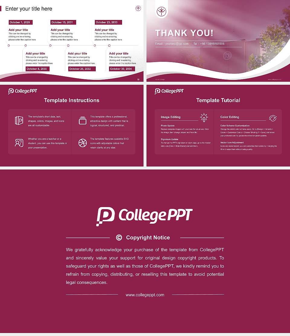 Keiwa College Lecture Sharing and Networking Event PPT Template16:9 ratio PPT effect preview image4