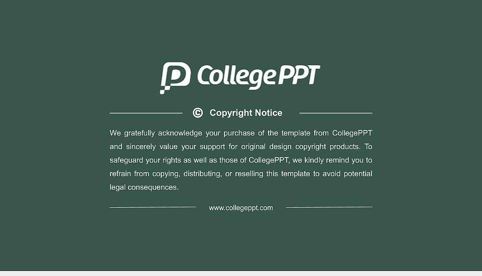 Keisen University Resume PPT Template16:9 ratio PPT effect preview image5
